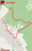 08 Immagine tracciato GPS anello cresta nord-Resegone